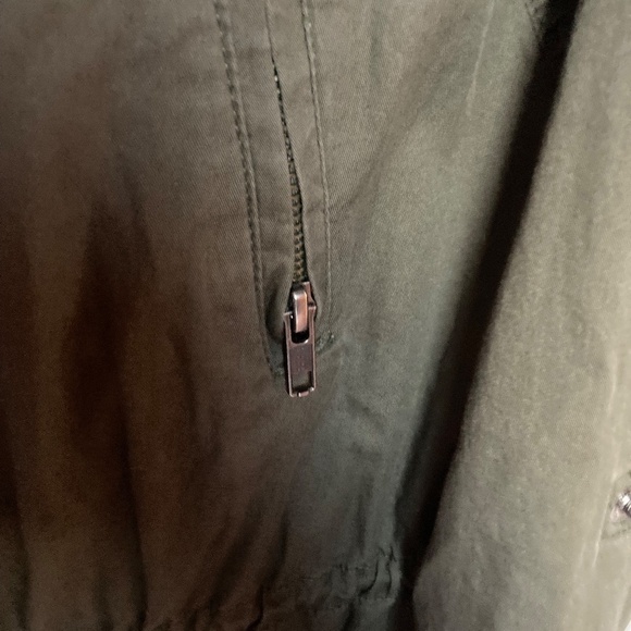 Denver Hayes Utility Jacket /Military green-/ size small fits a generous small - Picture 5 of 9